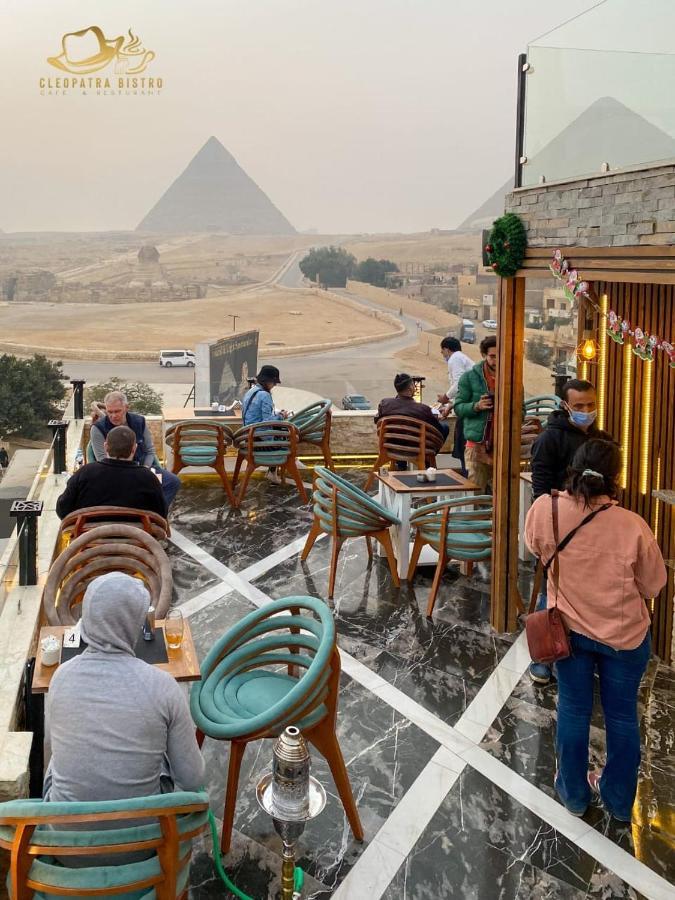 Cleopatra Pyramids View Hotel Kafrat al Jabal Exterior foto