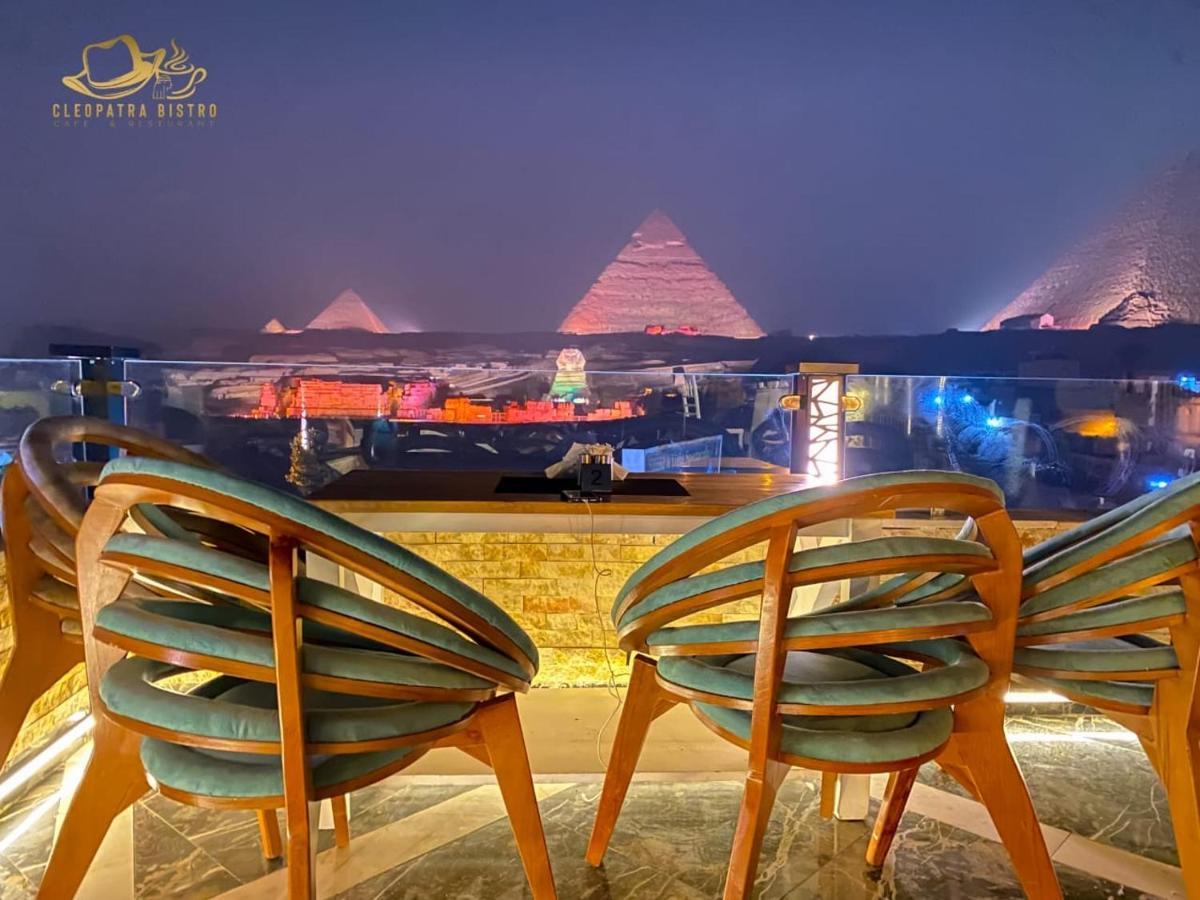 Cleopatra Pyramids View Hotel Kafrat al Jabal Exterior foto